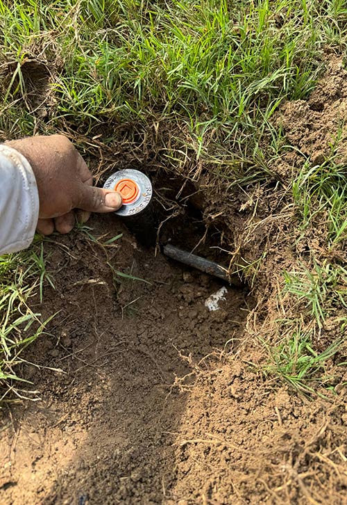 Sprinkler repair specialist