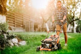 What happens if a lawn mower cuts off lawn sprinkler